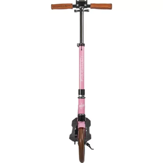 Scuter de transport urban cu suspensie frontală Story Retro Ride Roz