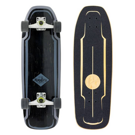 Surfskate Mindless negru 30 "bord