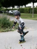 Patine cu rotile reglabile K2 Raider Pro pentru copii Albastru și galben