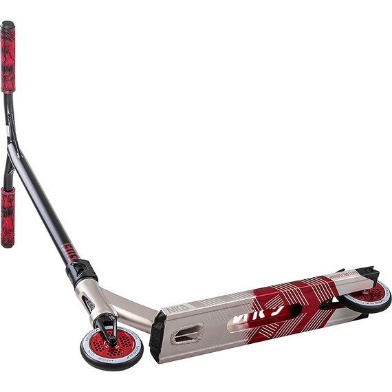 NKD Fuel Raw Red Mix Scooter de înaltă performanță ușor de stradă. 84 cm