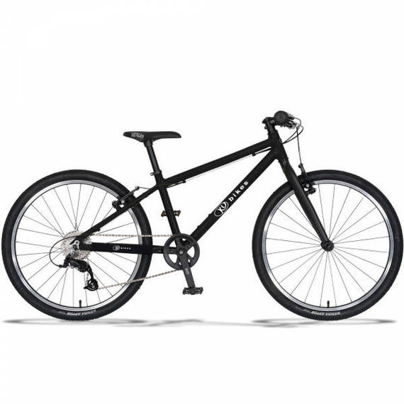 Lekki rower dla dzieci KUbikes 24L Czarny