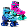 Patine Quad pentru copii reglabile SFR Hurricane IV Tie-Dye