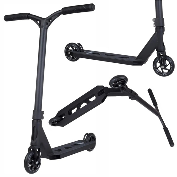 Trotinetă Freestyle Striker Lux Stunt Scooter Negru înălț. 87 cm