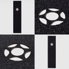 Griptape Hârtie abrazivă pentru trotinetă Proto HD Logo 7" Pro Scooter Griptape Negru 178 mm