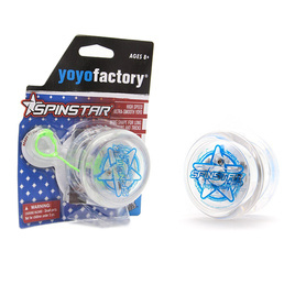 YoYoFactory Light-up Yoyo Spinstar LED corp clar albastru