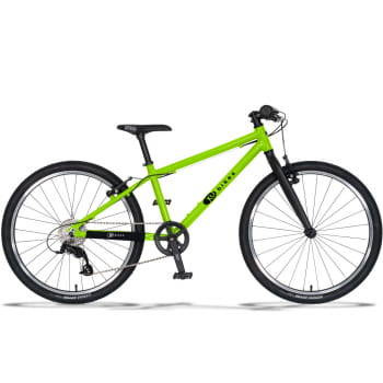 Bicicletă ușoară pentru copii KUbikes 24L Verde