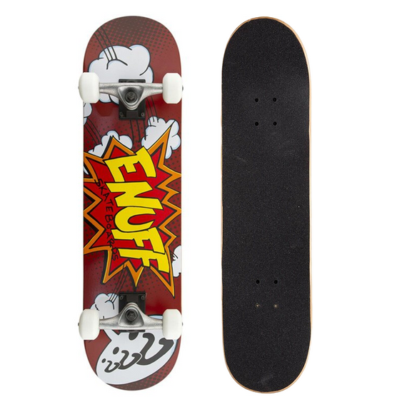 Skateboard Enuff POW Complet Roșu 7.75"