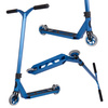 Trotinetă Freestyle Striker Lux Stunt Scooter Albastru înălț. 87 cm