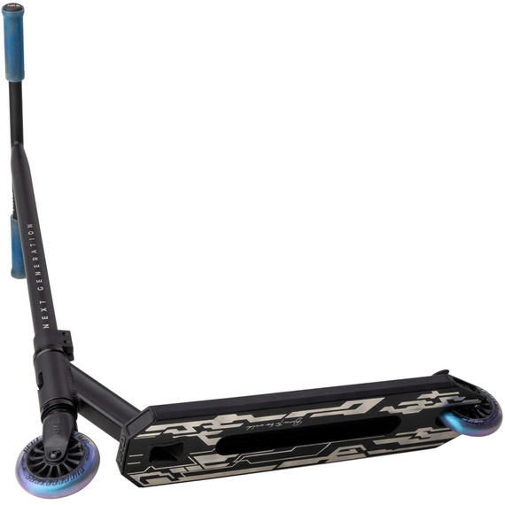 NKD Next Generation negru / albastru de înaltă performanță din aluminiu scuter ușor pentru călăreți tineri. 79,4 cm