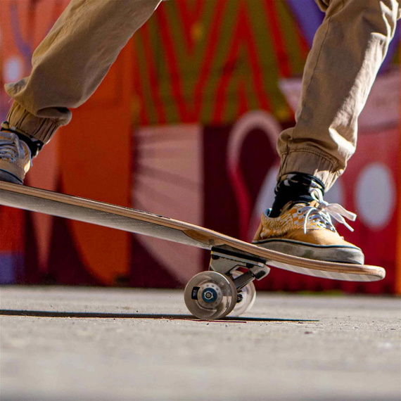 Longboard pentru dans NKX Vegas Gold 121 cm