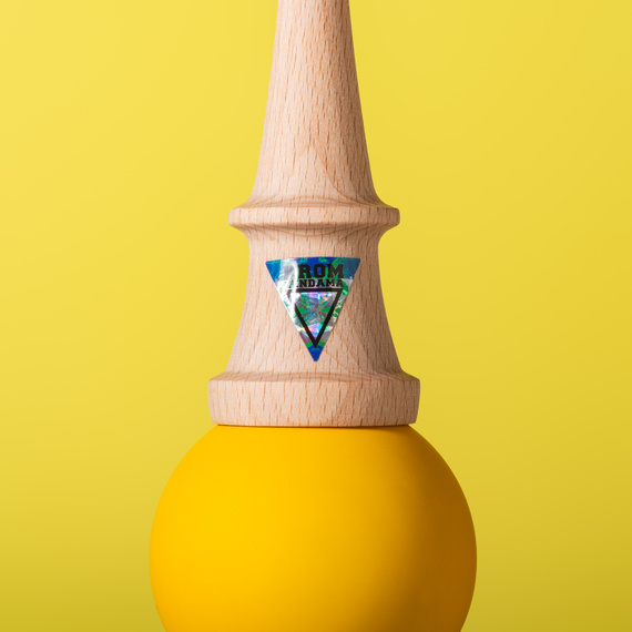Kendama Krom POP Galben