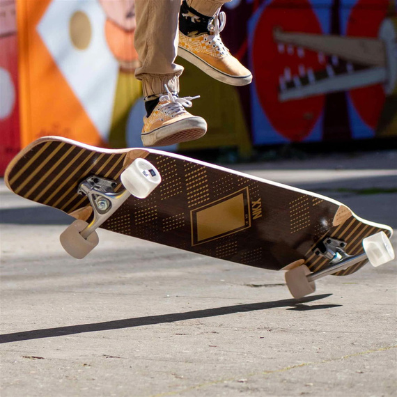 Longboard pentru dans NKX Vegas Gold 121 cm