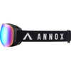 Annox Squad Kids Rainbow snowboard și ochelari de schi
