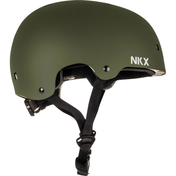 NKX Brain Saver Skateboard Helmet Olive M
