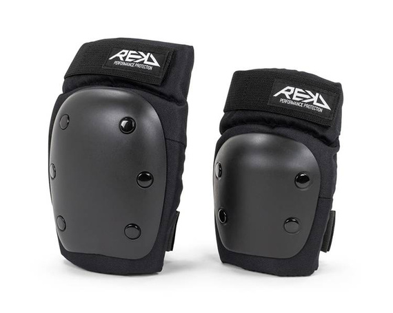 REKD Youth Heavy Duty Double Pad Set Negru