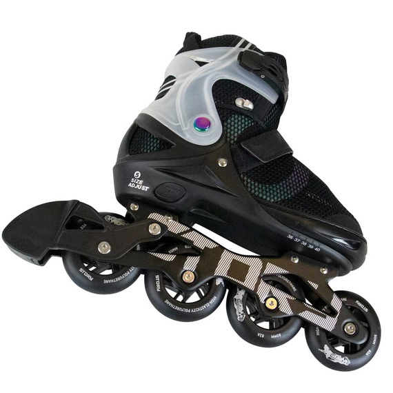 Patine Story Motion reglabile în linie Negru