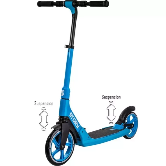 Scuter de transport cu suspensie Story Metro Blue
