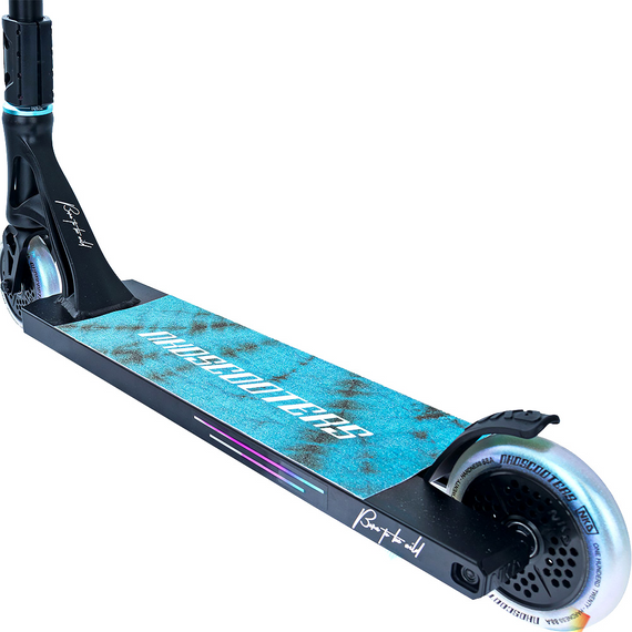 Scuter de performanță NKD Extreme Wys negru și argintiu. 91 cm