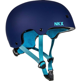 NKX Brain Saver Cască de skateboarding Mentă și albastru marin
