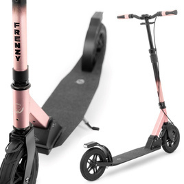 Frenzy 205 mm Air Zero Scooter urban recreațional negru / roz