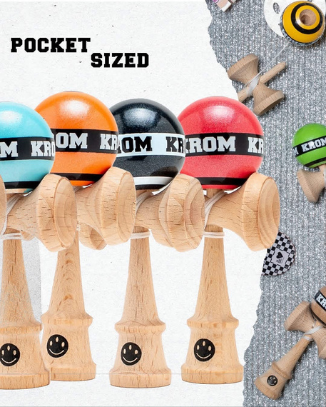 Kendama KROM Mikro Albastru deschis