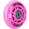 Story Inline Skates Roți roz 64 mm (8 buc) cu rulmenți.)