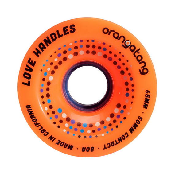 Orangatang Love Mânere Longboard Roți Orange 65mm 80A