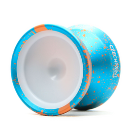Yoyo pentru avansați YoYoFactory Czech Point Pivot Turquoise-orange