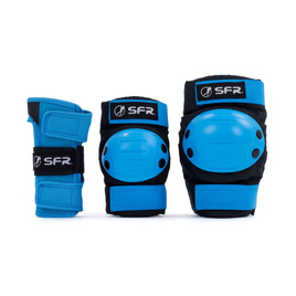 SFR Youth Ramp Triple Pad Protector Set negru / albastru
