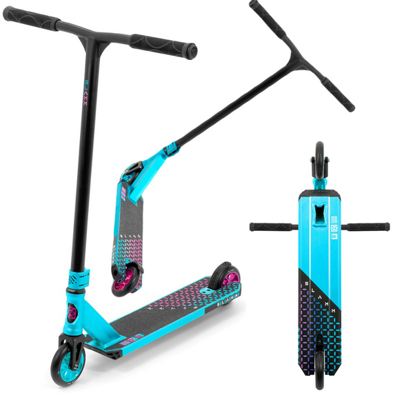 SLAMM Assault Blue 84 cm scuter de performanță pentru copii