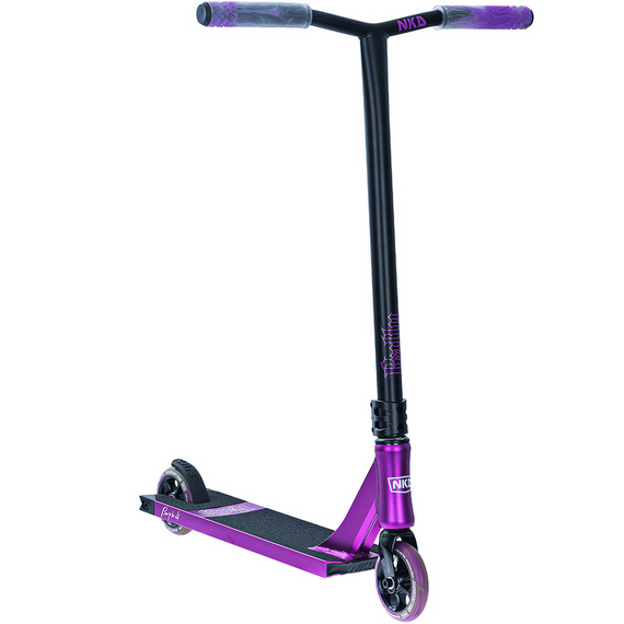 Scuter de performanță NKD Rally V4 XS Purple wys. 73 cm