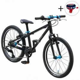 KUbikes super ușor 20L biciclete pentru copii Negru și albastru