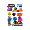 Urban Sports Sticker Pack Sheet A4 (Versiunea A)