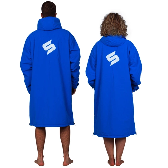 Poncho Poncho Jachetă Story Change Robe Albastru