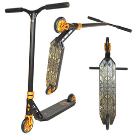 NKD YEET Stunt Scooter negru și auriu wys. 85 cm