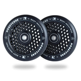 Root Industries Honeycore Black Pro Scooter Wheels 2-Pack Black 110 mm (2 buc).)