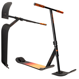 NKD SNOW Stunt Scooter negru și portocaliu wys. 86 cm