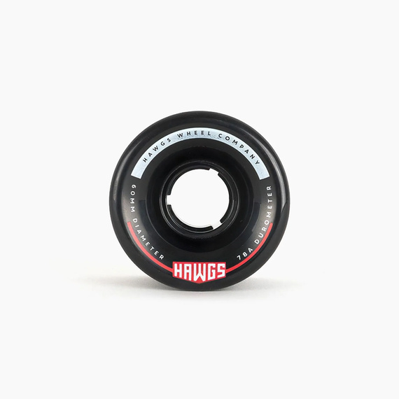 Hawgs Chubby 60mm 78A roți Longboard negru