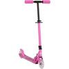 Scuter de transport urban pentru copii și adolescenți Story Wild Kids Pink LED wys. 73-85 cm