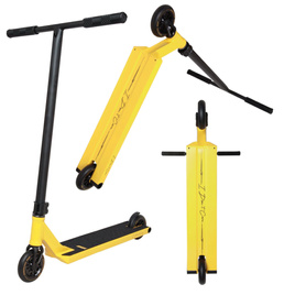 NKD IDC Scuter Stunt Negru și galben wys. 90 cm