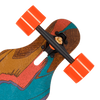Longboard Loaded Icarus Deluxe 38.4 "Flex 1