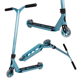 Trotinetă Freestyle Striker Lux Stunt Scooter Turcoaz înălț. 87 cm