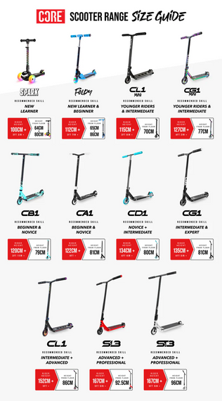 Trotinetă Freestyle CORE CA1 Complete Stunt Scooter Roz înălțime 81 cm