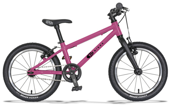 Superlekki rower dla dzieci KUbikes 16L Różowy