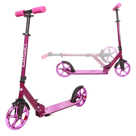 Scuter de transport cu roți mari Story Urban GO! Violet