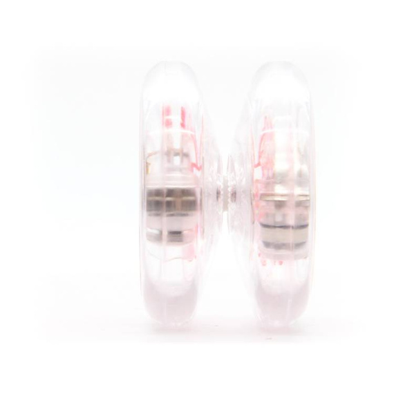 YoYoFactory Light-up Yoyo Spinstar LED Clear corp roșu
