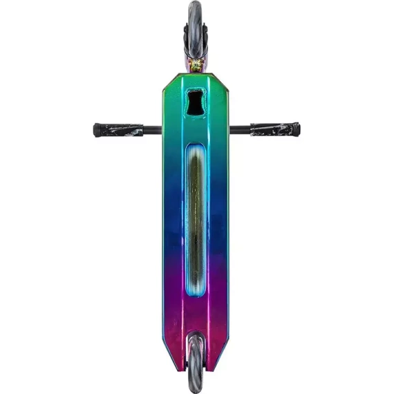 Stunt scuter ușor din aluminiu pentru călăreți tineri NKD Next Generation Rainbow Stunt wys. 79,4 cm