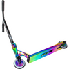 Performanță Scooter mare aluminiu ușor Platformă largă NKD Turbine Rainbow High 87 cm