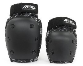 REKD YOUTH HEAVY DUTY DOUBLE PAD PROTECTORS SET Gri