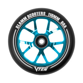 SLAMM 110mm V-TEN II roata scuter albastru